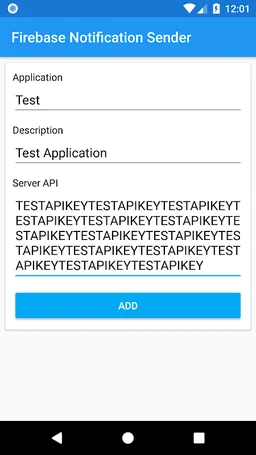 Firebase Notification Sender screenshot 5