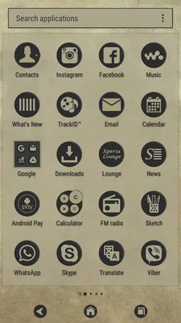 shadowy | Xperia™ Theme + icons screenshot 9