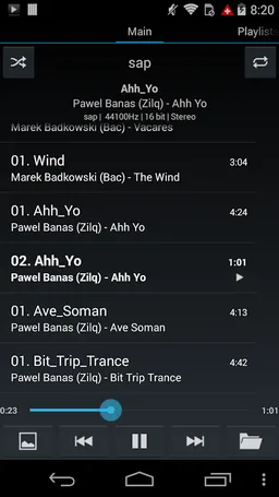 DeaDBeeF Player screenshot 3