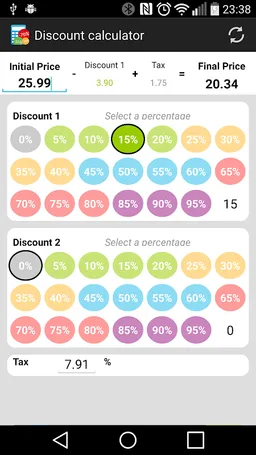 Discount Calculator screenshot 1