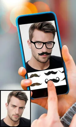 Men beard photo editor salon screenshot 5