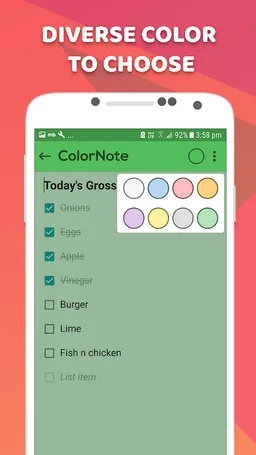 Color Notes screenshot 4