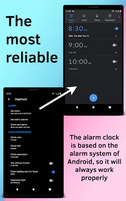 Huge Digital Clock screenshot 1