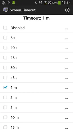 Screen Timeout screenshot 8