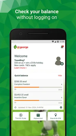 St.George Mobile Banking screenshot 2