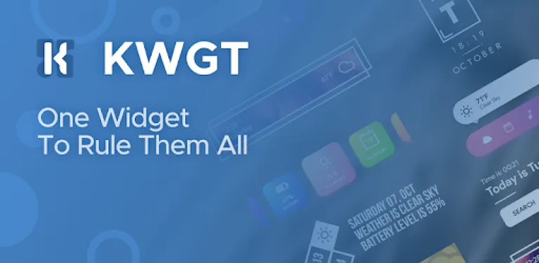 KWGT Kustom Widget Maker cover image