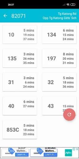 SGTransport - Bus Arrival Time, Singapore MRT Map screenshot 3