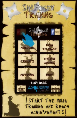 Shuriken Training HD screenshot 1