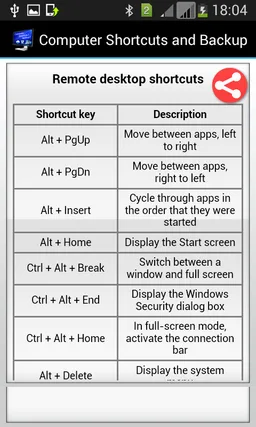 Computer Shortcuts and Backup screenshot 10