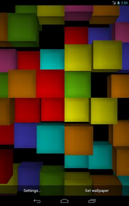 Cube 3D: Live Wallpaper screenshot 12