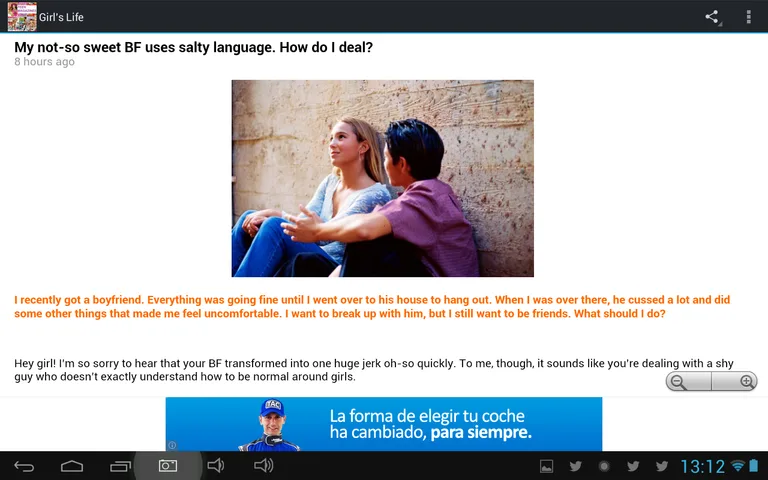 Teen magazines screenshot 2