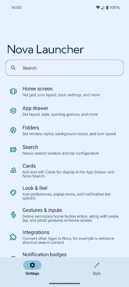 Nova Launcher screenshot 6