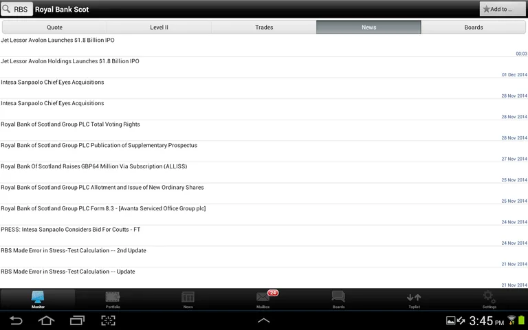 Live Share Prices & Chat screenshot 4