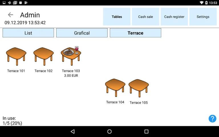 POS | SmartCafe Professional - screenshot 1