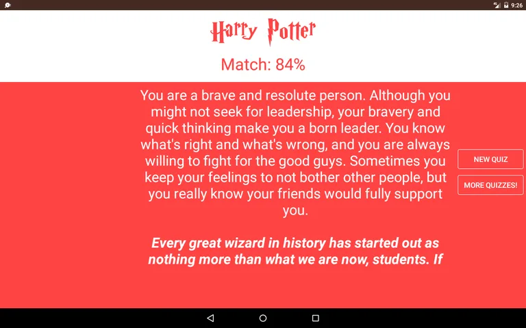 Who are you in Harry Potter? screenshot 4