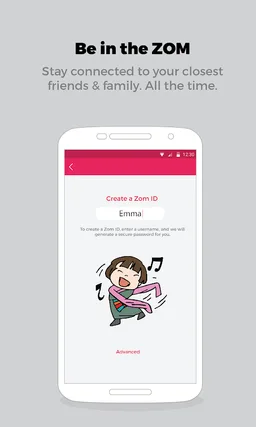 Zom Mobile Messenger screenshot 2