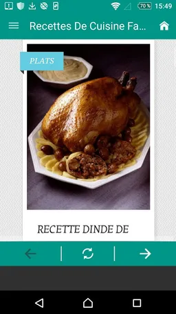 Recettes De Cuisine Faciles screenshot 1