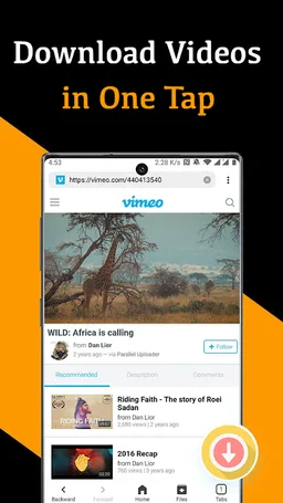 HD Video Downloader & Video Saver : SNA screenshot 2