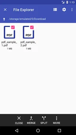 Multiple PDF Merger screenshot 3