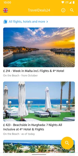 Cheap Holidays & Cheap Flights screenshot 1