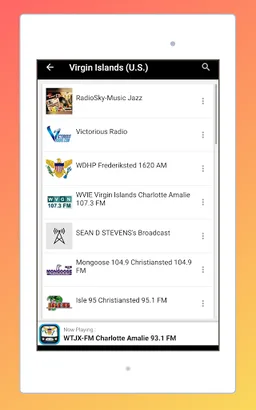 Radio US Virgin Islands FM App screenshot 4