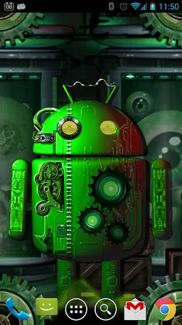 Steampunk Droid Fear Lab Free screenshot 1