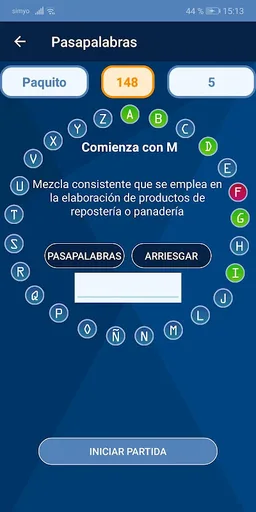 Pasapalabras screenshot 2