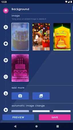 Happy Birthday Live Wallpaper screenshot 4