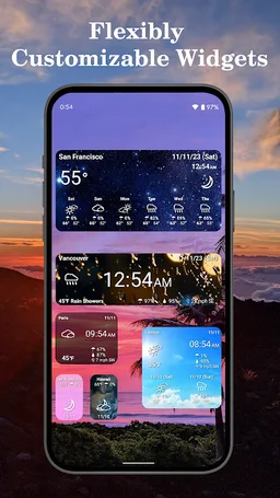 World Weather Clock Widget screenshot 4