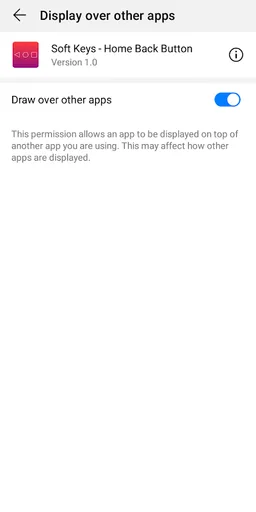 Soft Keys - Home Back Buttons screenshot 1