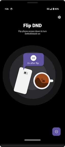 Flip DND: Flip to shhh..shush! screenshot 2