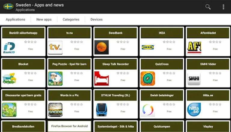 Swedish apps and games screenshot 2