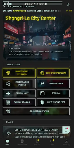 CyberCode Online: Text RPG screenshot 8