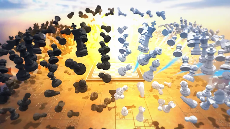 Chess Physics Simulation screenshot 1