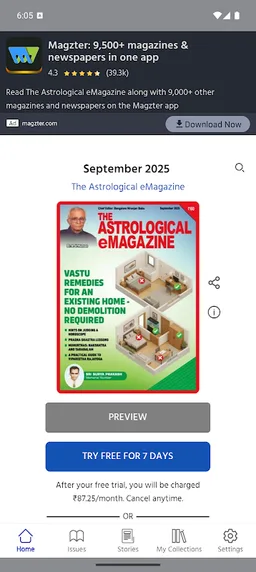 The Astrological eMagazine screenshot 1