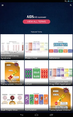 AIDSinfo HIV/AIDS Glossary screenshot 17