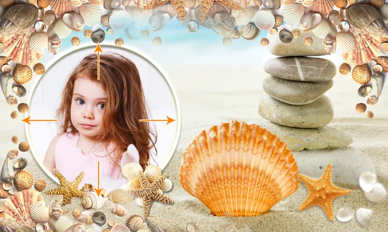 Shell Photo Frames screenshot 2