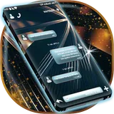 Black SMS Theme icon