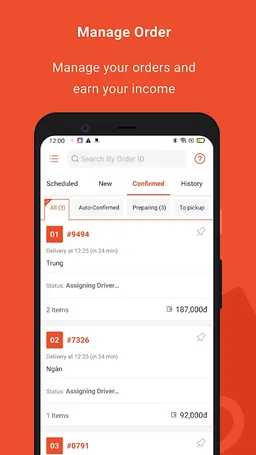 ShopeeFood - Đối Tác Nhà Hàng screenshot 1