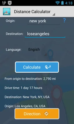 Distance Calculator Between Tw screenshot 2