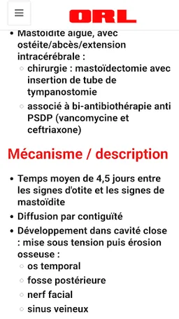 O R L (Oto-Rhino-Laryngologie) screenshot 10