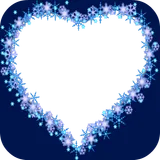 Blue Heart Frames icon