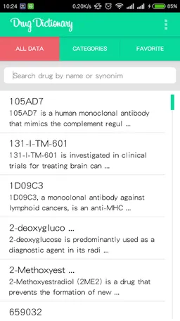 Medical Drug Dictionary screenshot 2