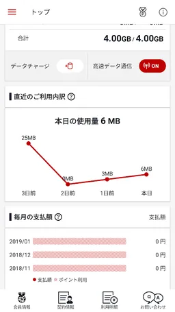Rakuten Mobile SIM App screenshot 2