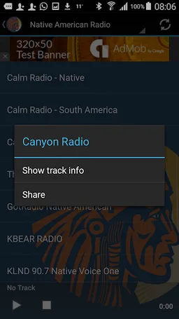 Native American Radio Stations screenshot 1