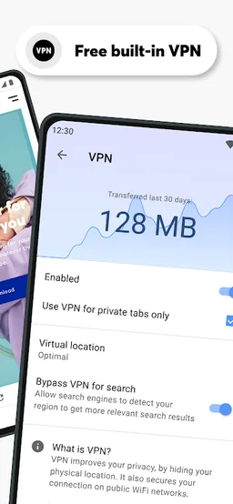 Opera Browser: Fast & Private screenshot 20