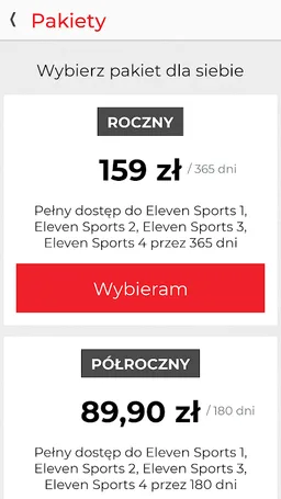 Eleven Sports PL screenshot 12