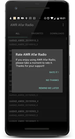 AWR Afar Radio screenshot 3