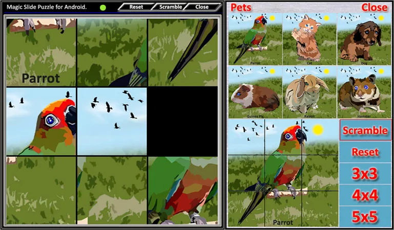 Magic Slide Puzzle Free screenshot 1