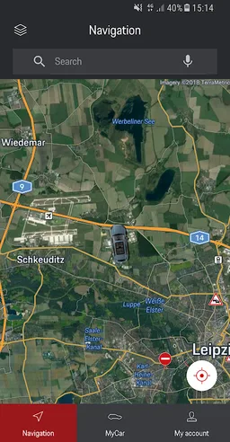 Porsche Connect screenshot 3